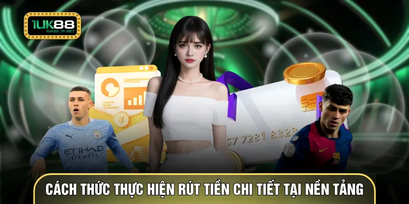 Cách thức thực hiện rút tiền chi tiết tại nền tảng